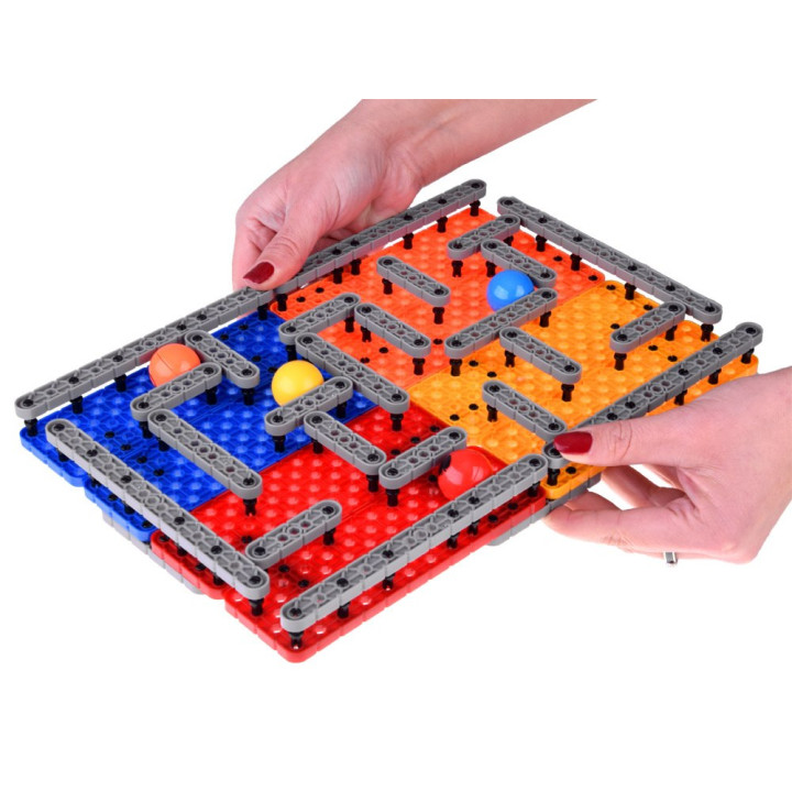 Klocki tor labirynt dla kulek 193 ele gra zręcznościowa ZA4695