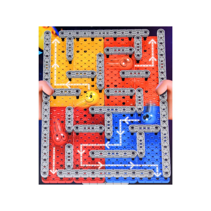 Klocki tor labirynt dla kulek 193 ele gra zręcznościowa ZA4695