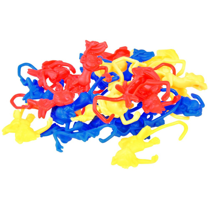 Małpi sznur Gra zręcznościowa Małpki w koszyku Spadające małpki GR0685