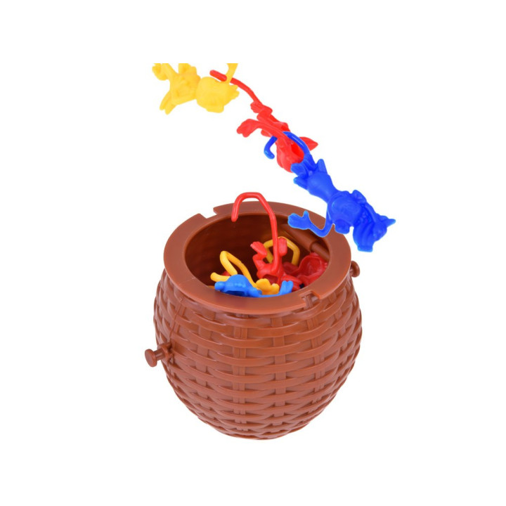 Małpi sznur Gra zręcznościowa Małpki w koszyku Spadające małpki GR0685