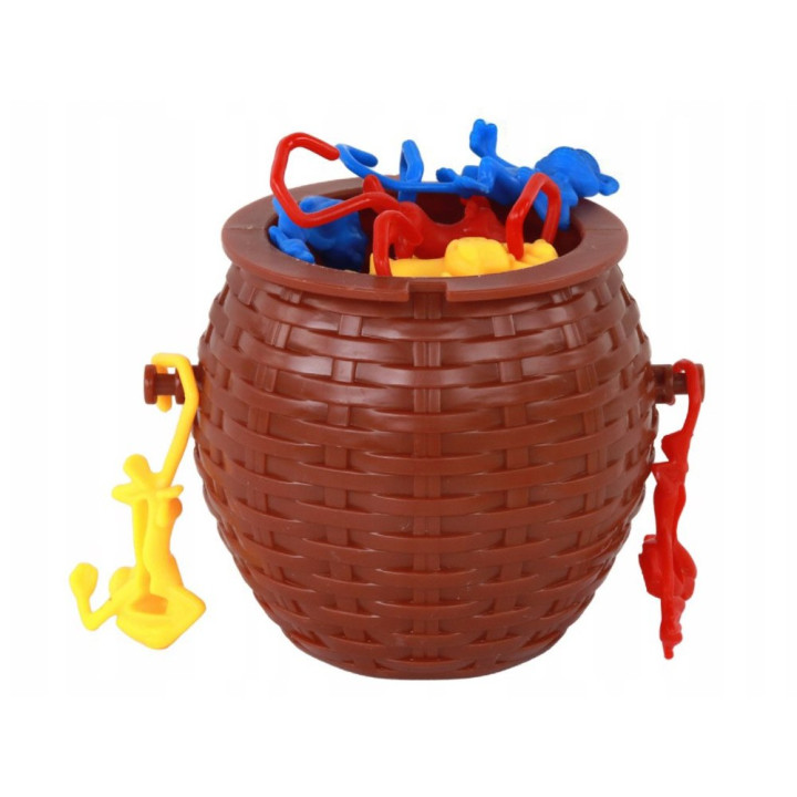 Małpi sznur Gra zręcznościowa Małpki w koszyku Spadające małpki GR0685