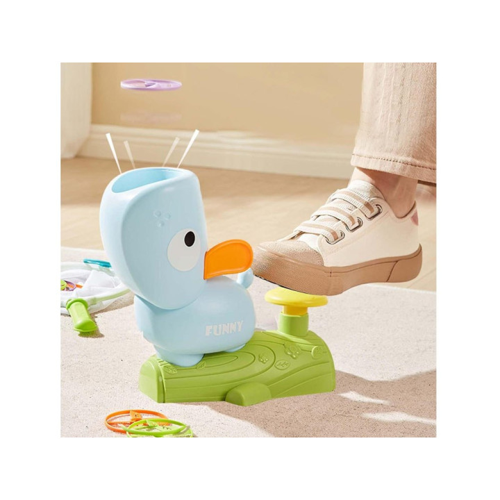 Rodzinna gra zręcznościowa wyrzutnia dysków piesek ZA4696