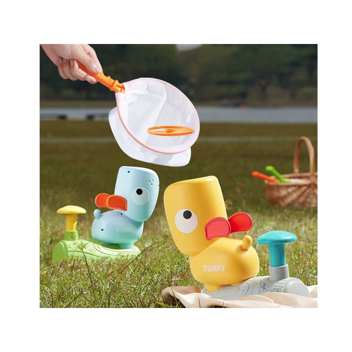 Rodzinna gra zręcznościowa wyrzutnia dysków piesek ZA4696