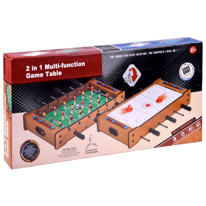 Towarzyska gra zręcznościowa 2w1 Piłkarzyki i Cymbergaj GR0600