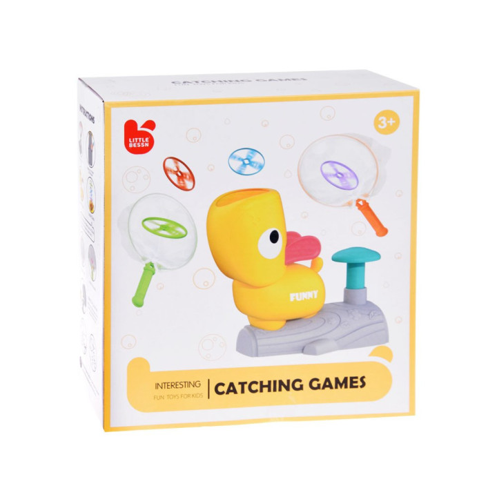 Rodzinna gra zręcznościowa wyrzutnia dysków piesek ZA4696