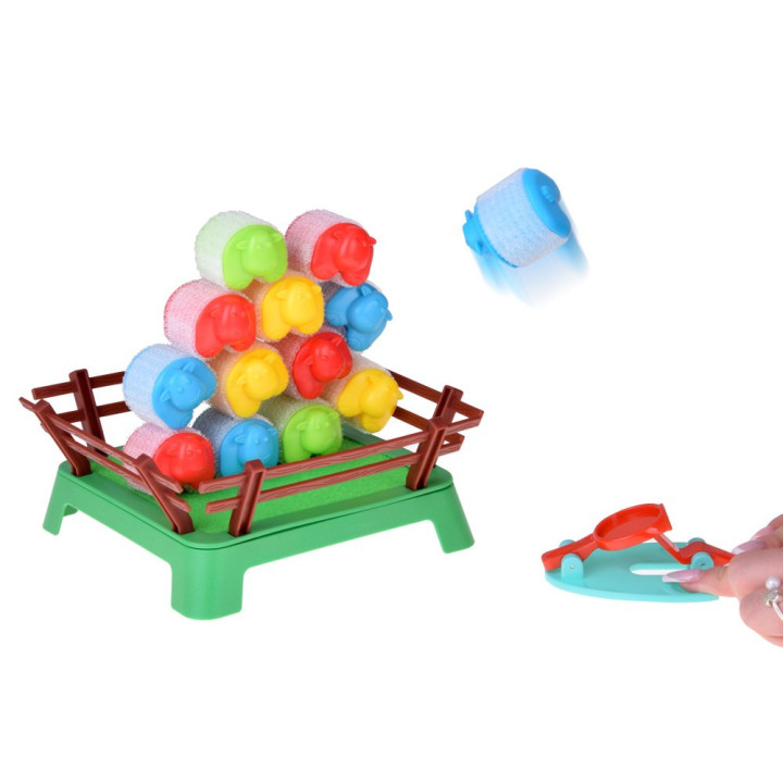 Gra zręcznościowa Skaczące owieczki gra rodzinna celuj wysoko GR0691