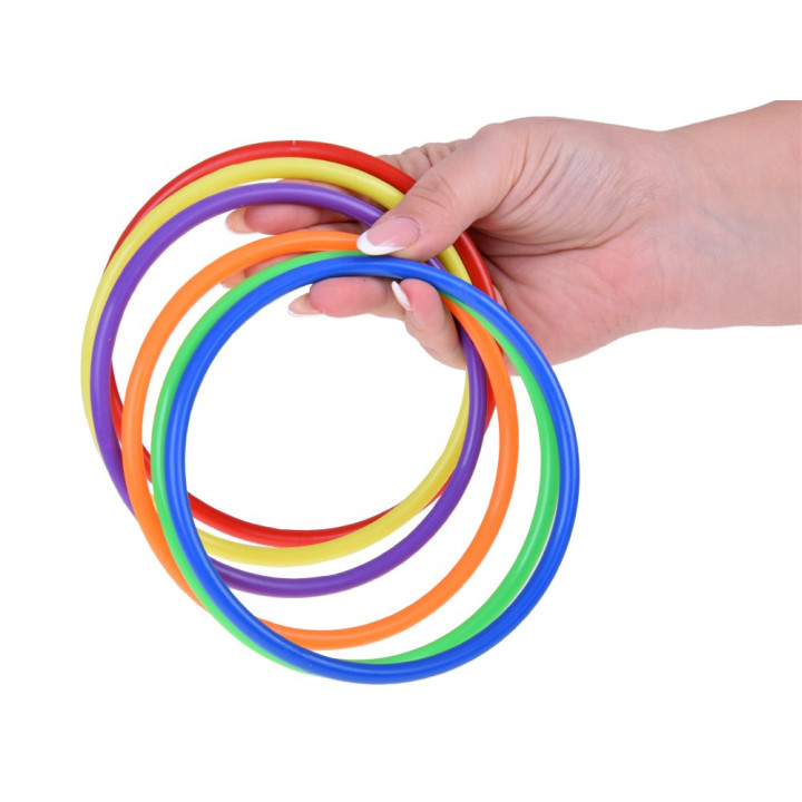 Gra Zręcznościowa Ruchowa Pachołki Obręcze Woreczki dla Dzieci SP0823