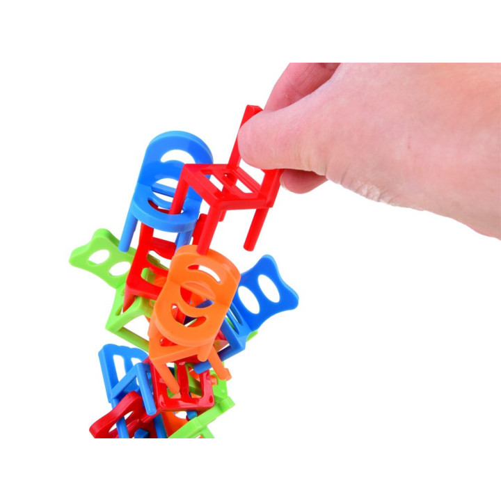 Kolorowa gra zręcznościowa Spadające Krzesła x 24 sztuki GR0500