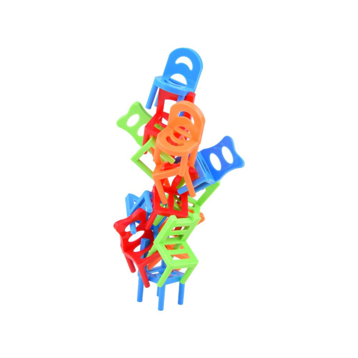 Kolorowa gra zręcznościowa Spadające Krzesła x 24 sztuki GR0500
