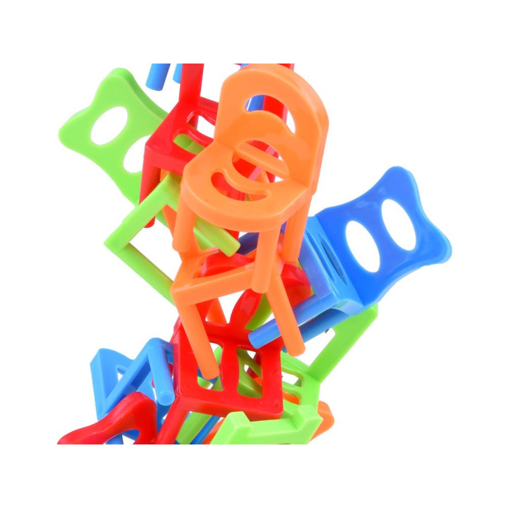 Kolorowa gra zręcznościowa Spadające Krzesła x 24 sztuki GR0500