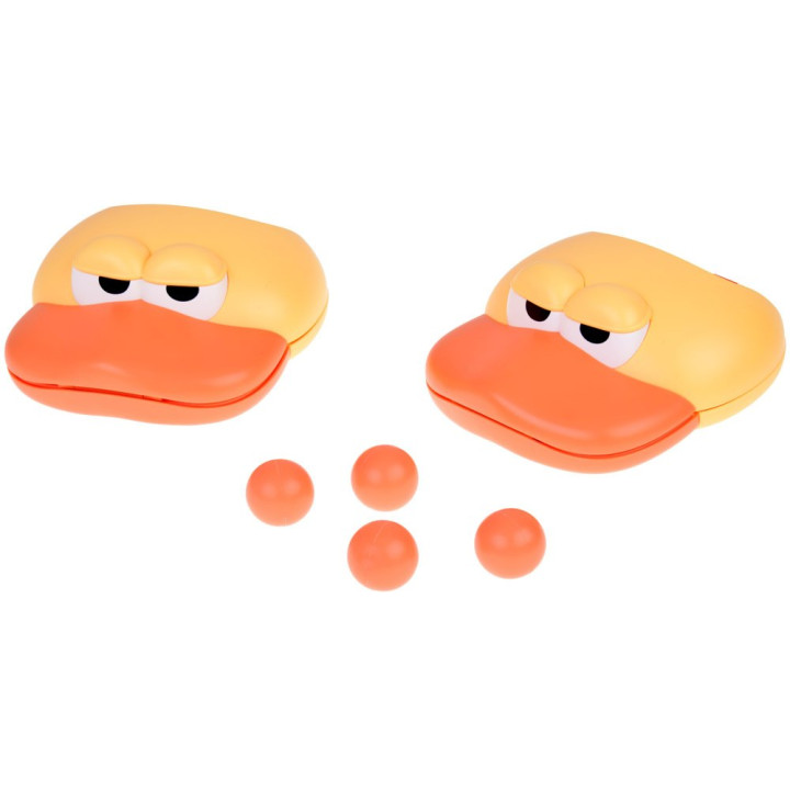 Zestaw sportowy - gra zręcznościowa Wyrzutnia KACZKA + 4 piłki ZA5604