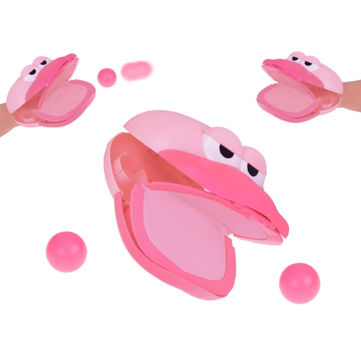 Zestaw sportowy - gra zręcznościowa Wyrzutnia FLAMING + 4 piłki ZA5604