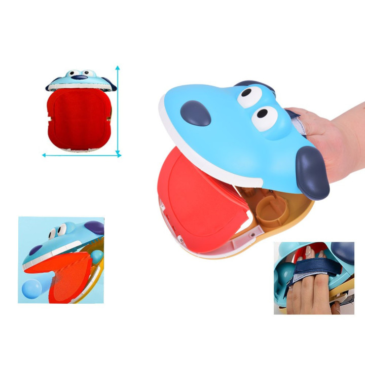 Zestaw sportowy - gra zręcznościowa Wyrzutnia PIES + 4 piłki ZA5604