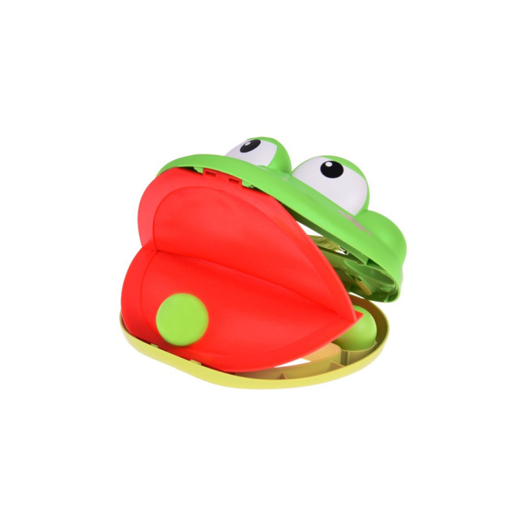 Zestaw sportowy - gra zręcznościowa Wyrzutnia ŻABA + 4 piłki ZA5604