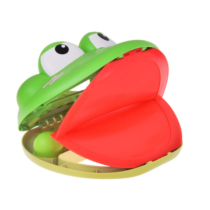 Zestaw sportowy - gra zręcznościowa Wyrzutnia ŻABA + 4 piłki ZA5604