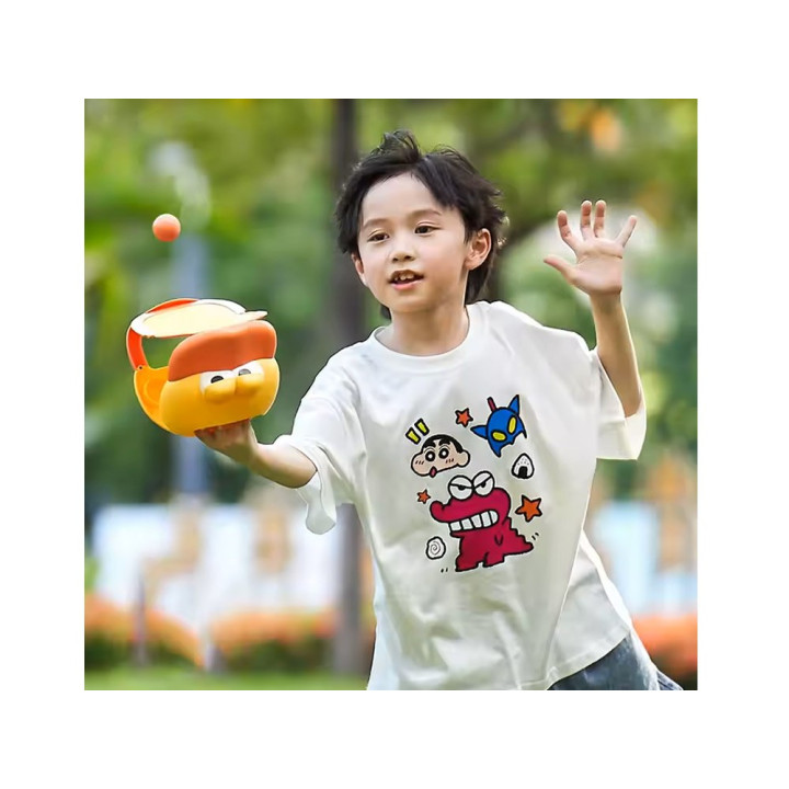 Zestaw sportowy - gra zręcznościowa Wyrzutnia KACZKA + 4 piłki ZA5604