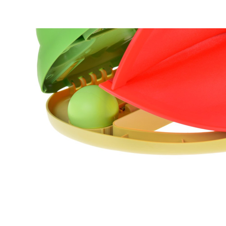 Zestaw sportowy - gra zręcznościowa Wyrzutnia ŻABA + 4 piłki ZA5604