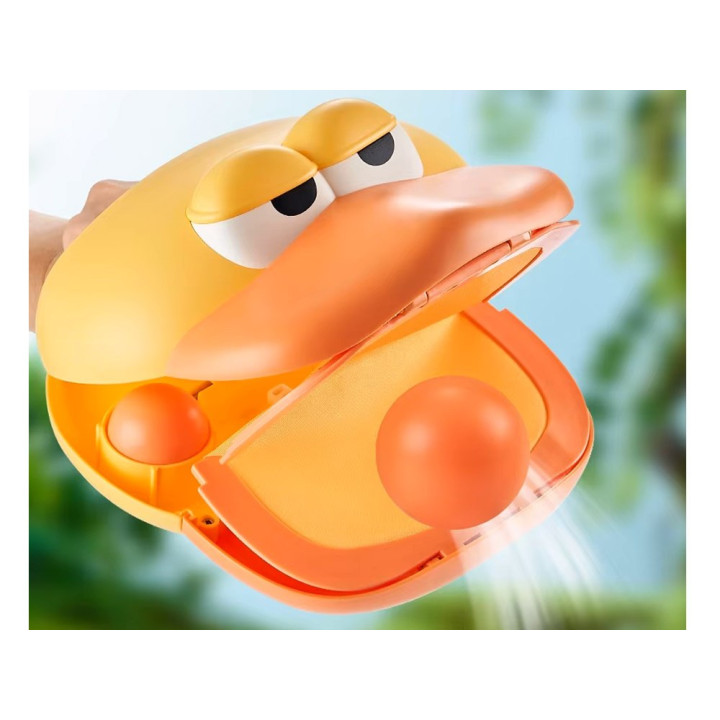 Zestaw sportowy - gra zręcznościowa Wyrzutnia KACZKA + 4 piłki ZA5604