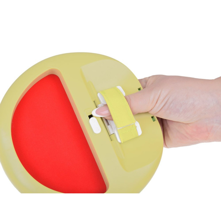 Zestaw sportowy - gra zręcznościowa Wyrzutnia ŻABA + 4 piłki ZA5604