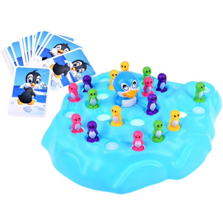 Gra zręcznościowa Pingwiny na górze lodowej GR0433