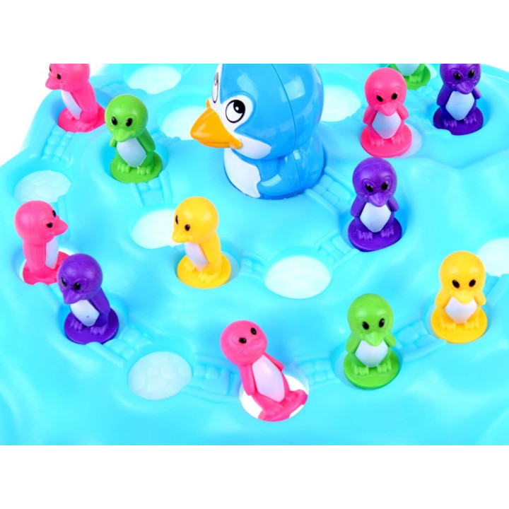 Gra zręcznościowa Pingwiny na górze lodowej GR0433