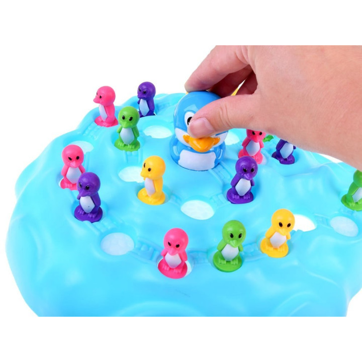 Gra zręcznościowa Pingwiny na górze lodowej GR0433