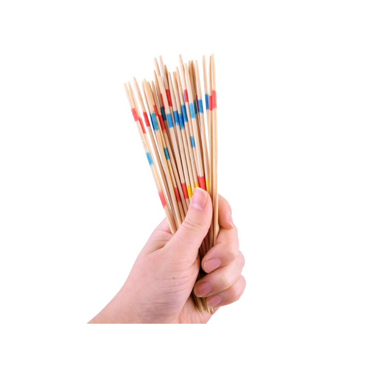 Mikado Drewniane bierki Gra zręcznościowa GR0154