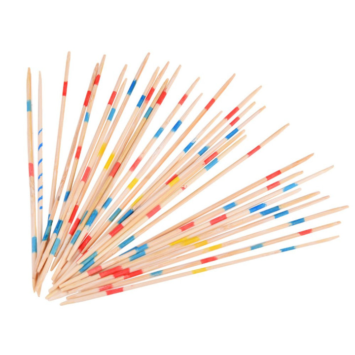 Mikado Drewniane bierki Gra zręcznościowa GR0154