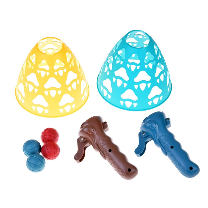 Zestaw sportowy - gra zręcznościowa Złap piłkę do koszyczka SP0770