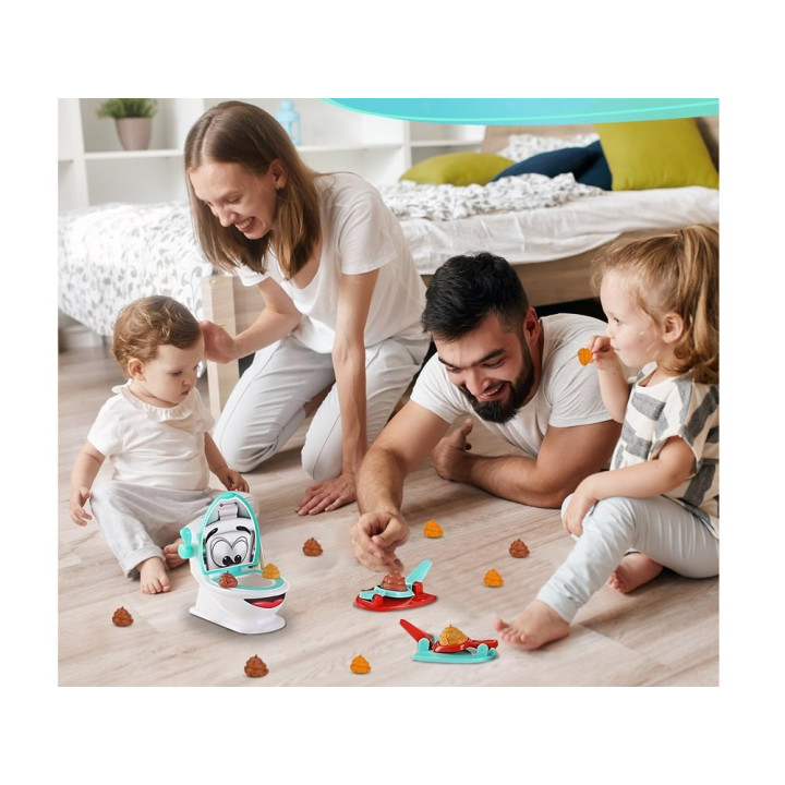 Zabawna gra zręcznościowa TOALETA - w kupie siła! Wersja dla rywali GR0765