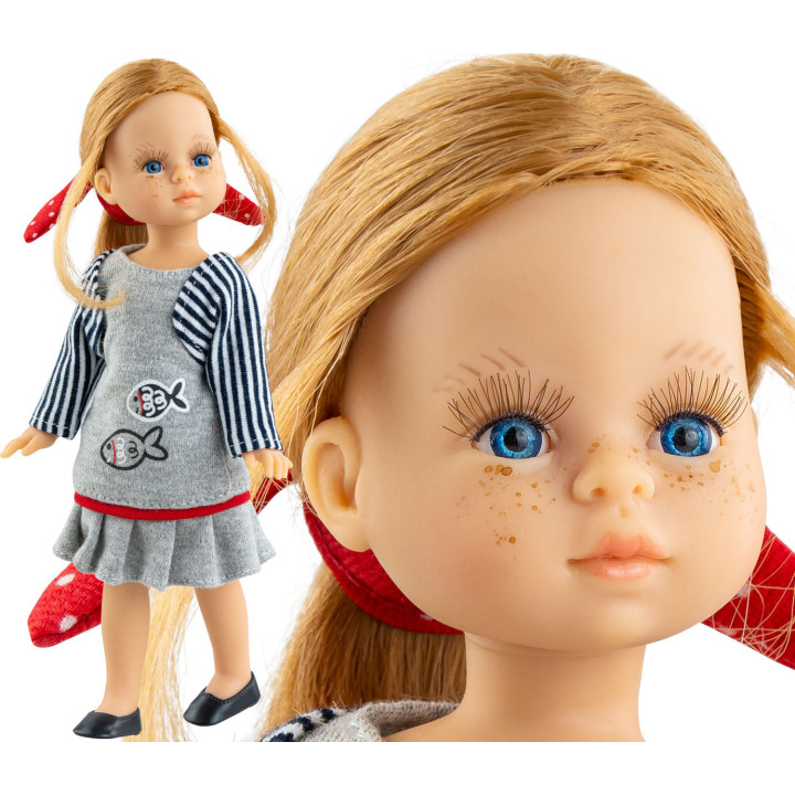 CUDOWNA HISZPAŃSKA LALKA PAOLA REINA 21CM  02124