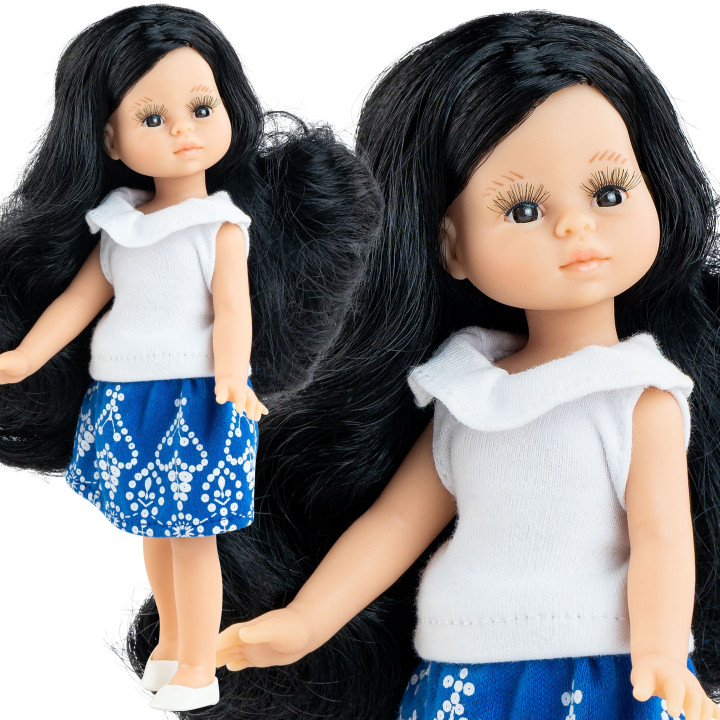 CUDOWNA HISZPAŃSKA LALKA PAOLA REINA 21CM  02134