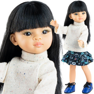 CUDOWNA HISZPAŃSKA LALKA PAOLA REINA 32 CM 04689