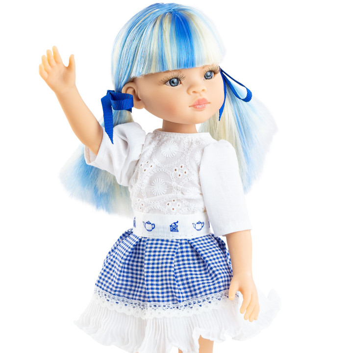 CUDOWNA HISZPAŃSKA LALKA PAOLA REINA 32 CM 04534