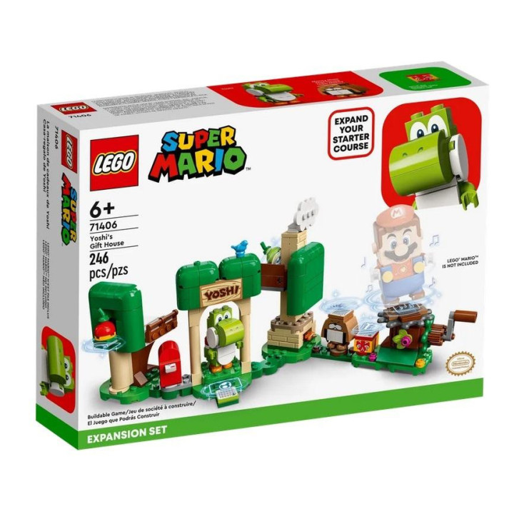 LEGO(R) SUPER MARIO 71406 Dom prezentów Yoshiego