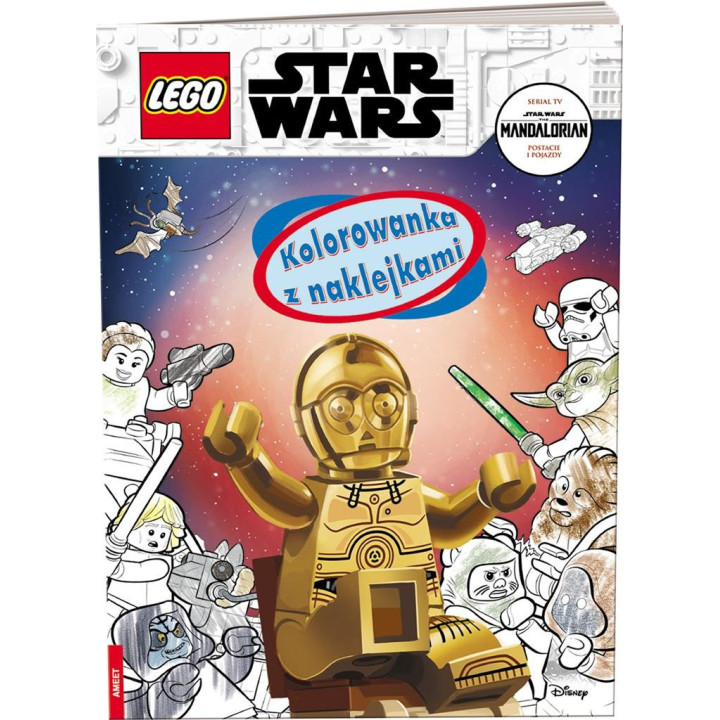 LEGO(R) Star Wars. Kolorowanka z Naklejkami