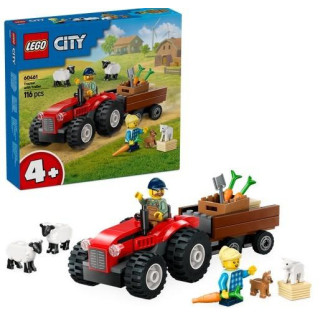 LEGO(R) CITY 60461 Czerwony traktor z przyczepą