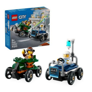 LEGO(R) CITY 60459 Zestaw wyścigówek: samolot kontra