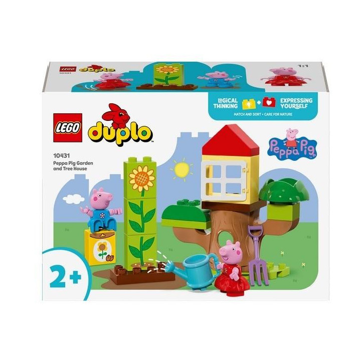 LEGO(R) DUPLO 10431 Ogród i domek na drzewie Peppy