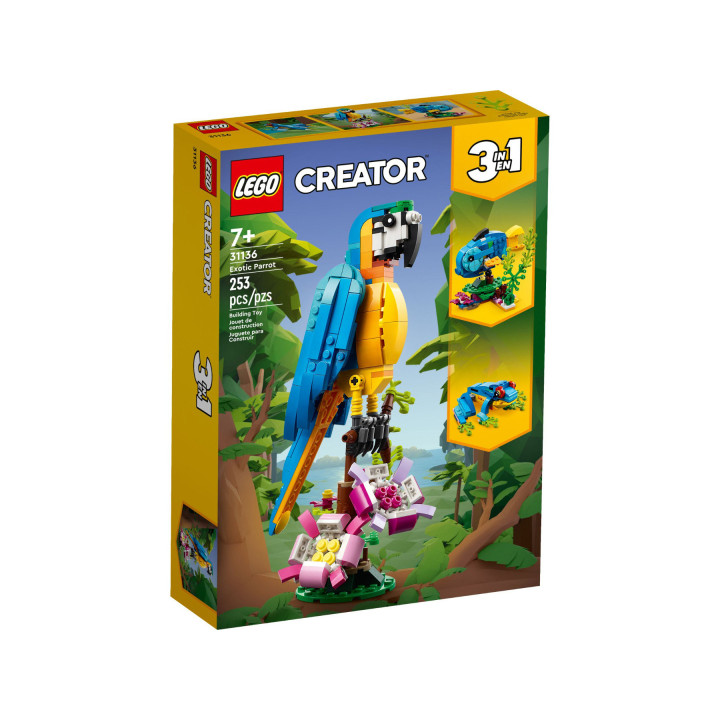 LEGO(R) CREATOR 31136 Egzotyczna papuga