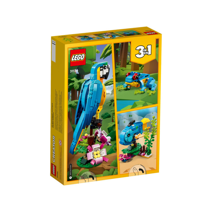 LEGO(R) CREATOR 31136 Egzotyczna papuga