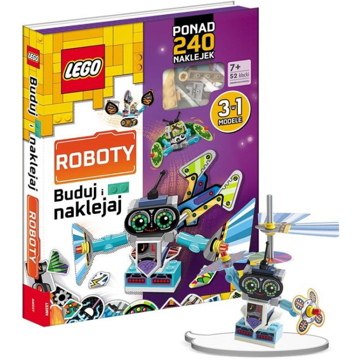 LEGO(R) Books. Buduj i naklejaj: Roboty