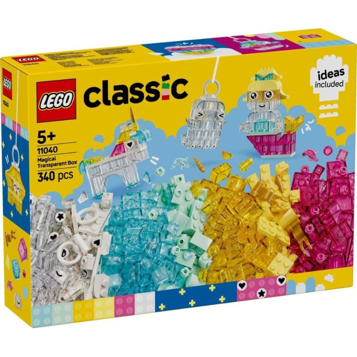 LEGO(R) CLASSIC 11040 Magiczny zestaw z przezroczyst