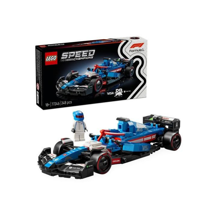 LEGO(R) SPEED CHAMPIONS 77246 Bolid F1 Visa Cash