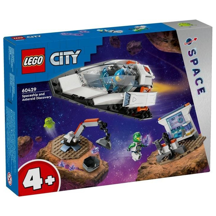 LEGO(R) CITY 60429 Statek kosmiczny i odkrywanie a..