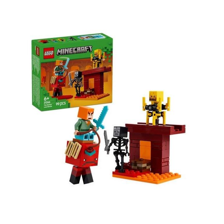 LEGO(R) MINECRAFT 21266 Bitwa na moście Netheru
