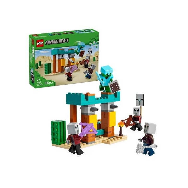 LEGO(R) MINECRAFT 21267 Pustynny patrol złosadników