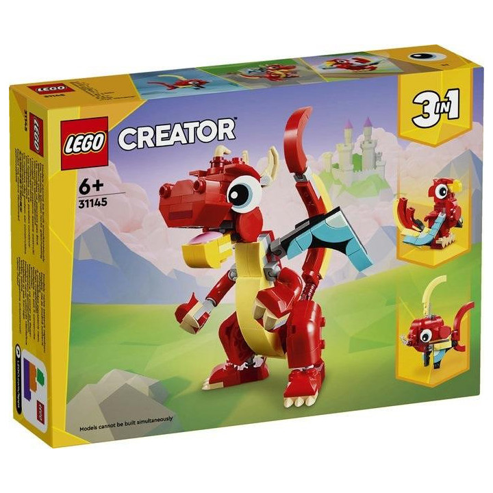 LEGO(R) CREATOR 31145 Czerwony smok
