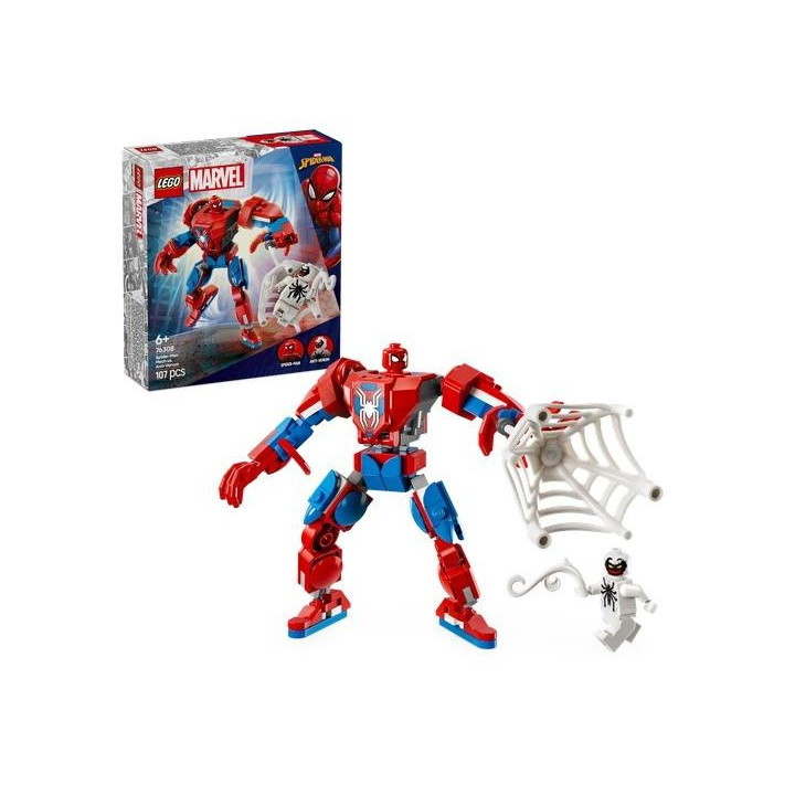 LEGO(R) SUPER HEROES 76308 Mech Spider-Mana kontra..