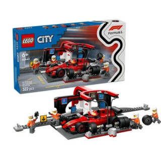 LEGO(R) CITY 60443 Pit stop i mechanicy z Ferrari